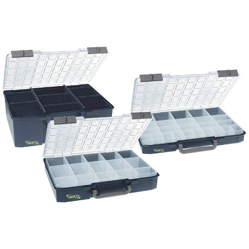 Förvaringslåda RAACO<br />CarryLite 55, 80, 150 3-pack