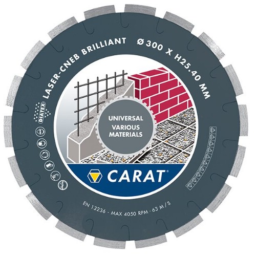 Diamantkapklinga CARAT<br />Universal CNEB