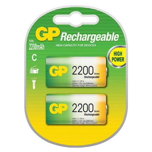 Uppladdningsbara batterier GP<br />Rechargeable NiMH