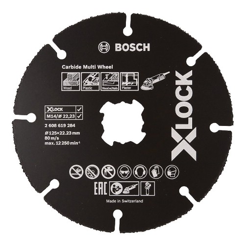 Kapskiva BOSCH<br />Carbide Multi Wheel HM X-Lock