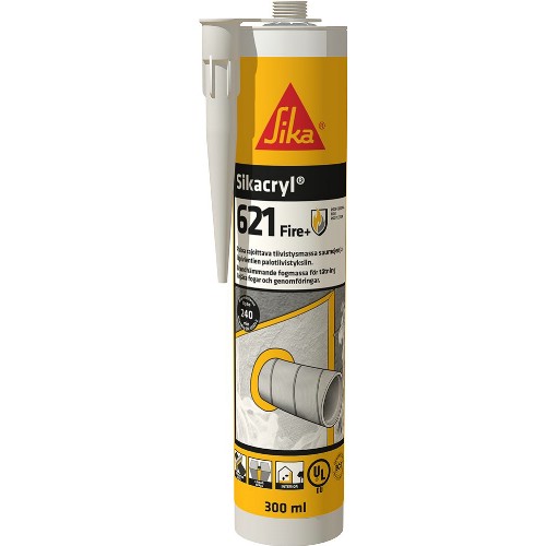Brandfogmassa SIKA Sikacryl-621 Fire+