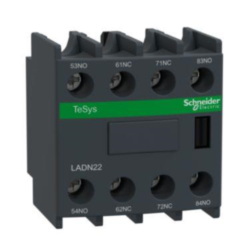 HJÄLPKONTAKTBLOCK 2SL+2BR LADN22